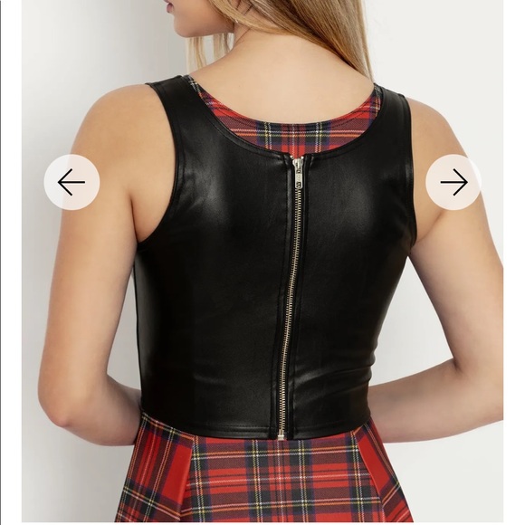 ROUTE 666 UNDERBUST CORSET BLACK NWT SIZE SMALL BLACKMILK - Picture 10 of 14